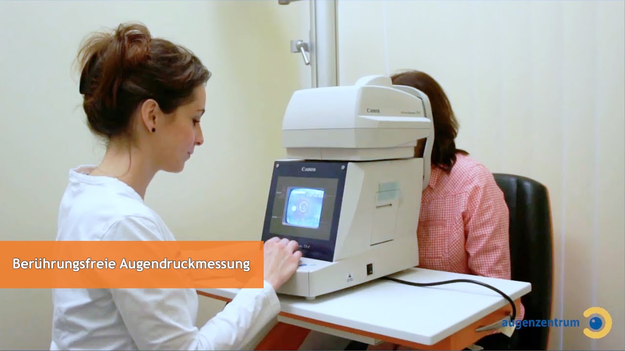Berührungsfreie Augendruckmessung Non-Contact-Tonometer | MUNICH EYE